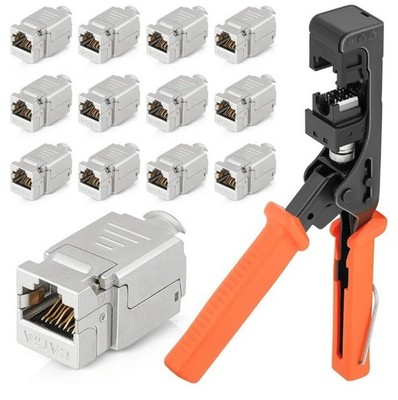 Everest Media Solutions easySHIELD (CAT6A Kit) - Speed Termination Tool, with 12