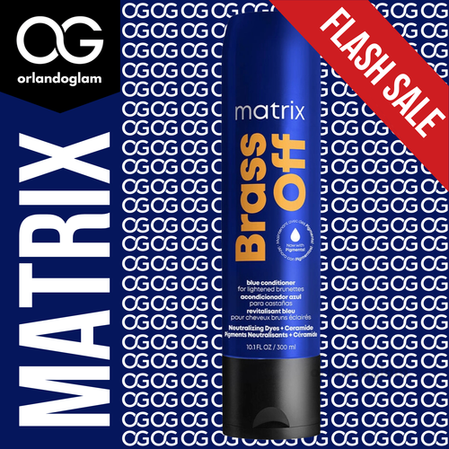 Acondicionador tonificante pigmentado Matrix Brass Off Blue 10,1 oz 💙 - Imagen 2 de 2