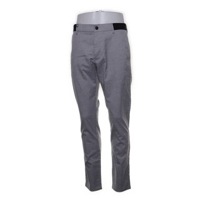 Zara, Stoffhose, Größe: M, Grau, Elasthan/Polyester/Viskose, Fischgräte #JVd