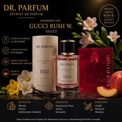 Extrait de Parfum 30 ml   Duftzwilling von Gucci Rush W.