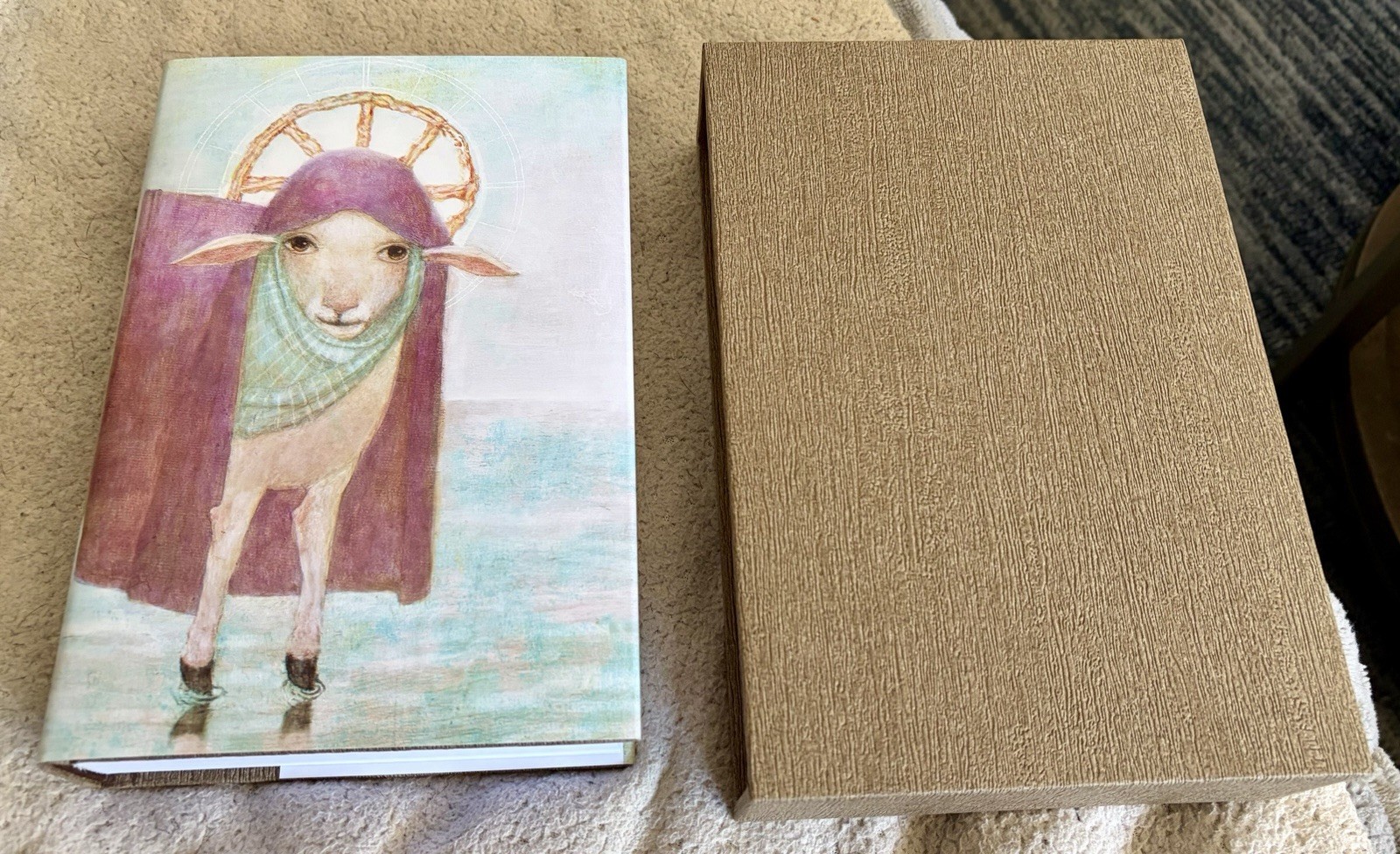 Christopher Moore LAMB Signed Artist Ed SUNTUP Slipcased OUT PRINT Shrinkwrap foto 3