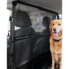 HOT/ Dog Car Barrier,56" Wide Car Divider for Front Seats Installation,Vehicle