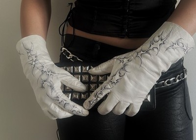 leather gloves women