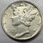 Unc 1945-D MERCURY SILVER DIME Actual Coin Check My Store FREE SHIP Silver’s Up