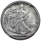 1917 Walking Liberty Half Dollar, NGC UNC details