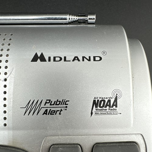 Midland WR-300 NOAA Public Alert S.A.M.E. Radio digital de emergencia meteorológica AM/FM - Imagen 15 de 15