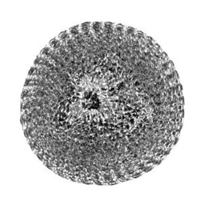 Thunder Group SLSC002 4'' Stainless Steel Scrubber Pad - 1 Doz