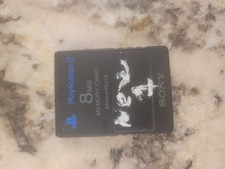 Sony Playstation 2 PS2 Official OEM Memory Card Black SCPH-10020
