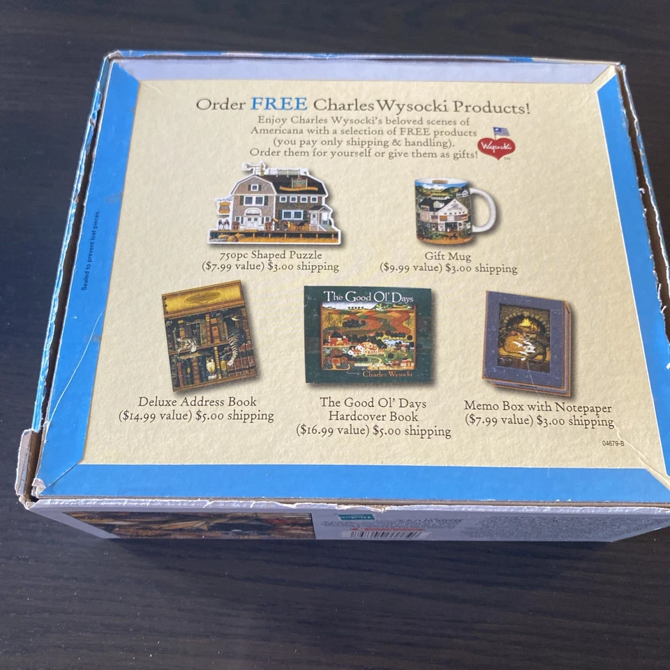 Rare Charles Wysocki - Montana De Oro - 1000 Piece Puzzle - Image 3 of 4