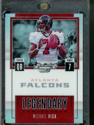 2017 Panini Contenders Optic JERSEY MATCH Michael Vick Legendary #7/25