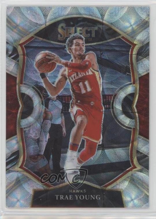 2020-21 Panini Select Concourse Scope Prizm Trae Young #2 09br