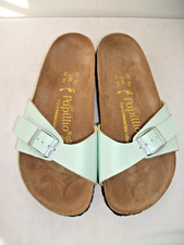 Birkenstock "Papillio" Pale Mint Green Birko-Flor Sandals SIZE 4.5 UK WORN ONCE