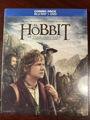 The Hobbit an unexpected journey -Region B Spanish Version Blu-ray/Dvd - New