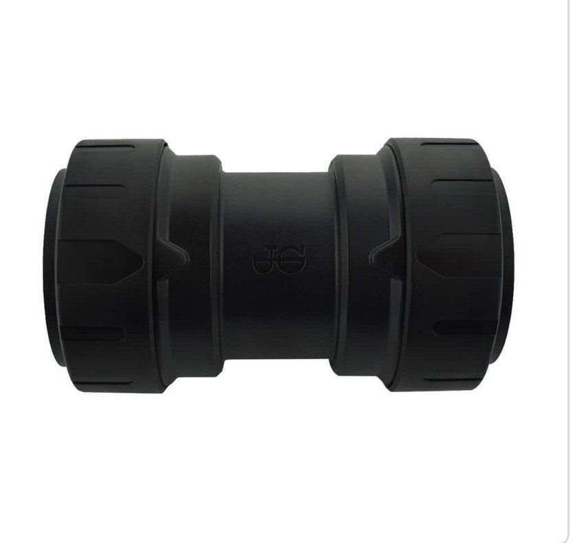 SharkBite ProLock 1 in. Push-to-Connect Plastic Straight Coupling Fitting