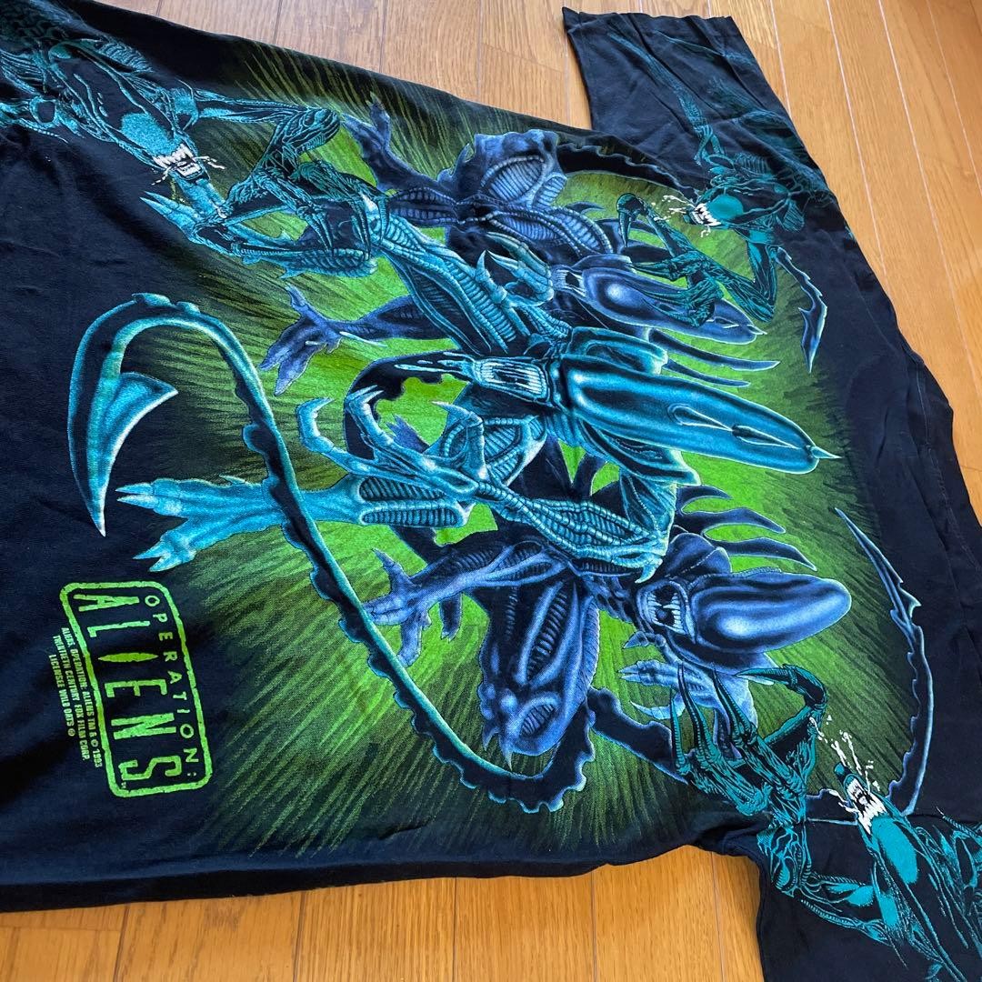 Universal Studio Florida Vintage Alien T-shirt Size L Used Rare 2605TK image 8