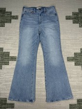 Madewell The Perfect Vintage Flare Jeans Womens 26 Blue Cotton High Rise 28x31