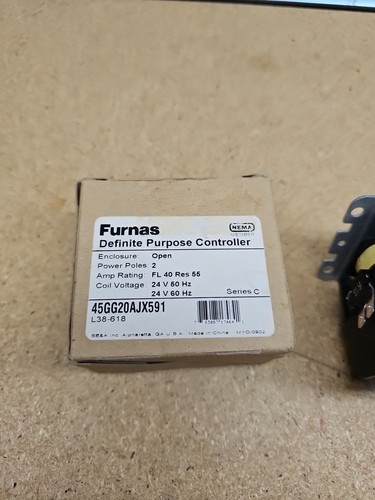 FURNAS DEFINITE PURPOSE CONTROLLER 45GG20AJX591 FL 40 Res 55 (R3) - Picture 2 of 6