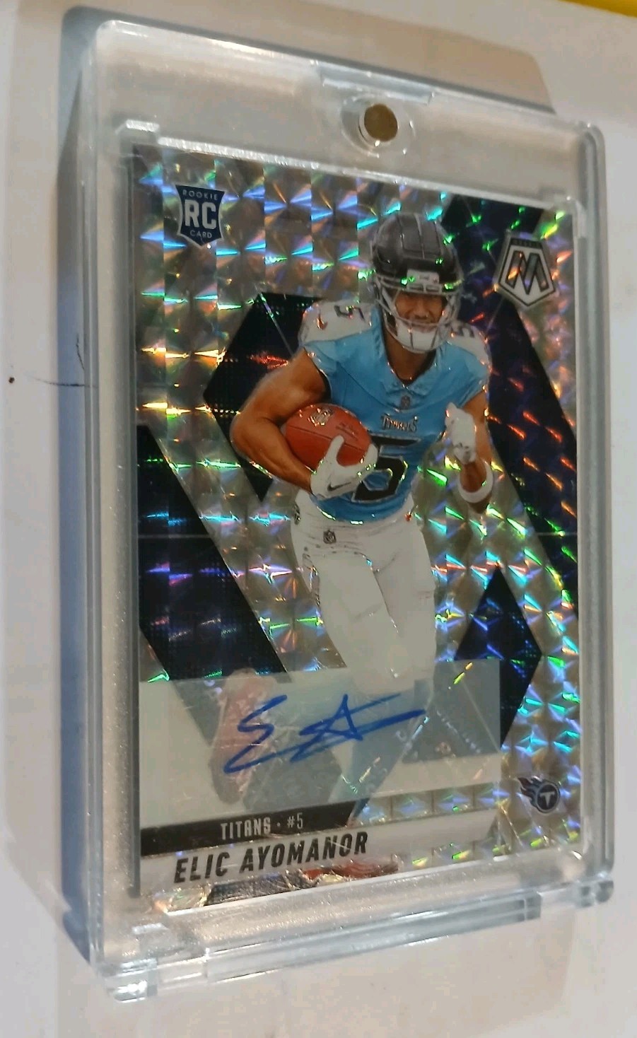Elic Ayomanor Panini Mosaic #333 Autograph