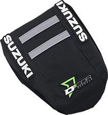 Dcor Factory Reinforced Seat Cover - Black Sides/Black Top with Gray 30-40-465