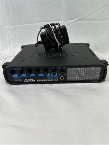 MOTU Audio Express 6 x 6 FireWire/USB 2.0 Audio Interface + Power Cord