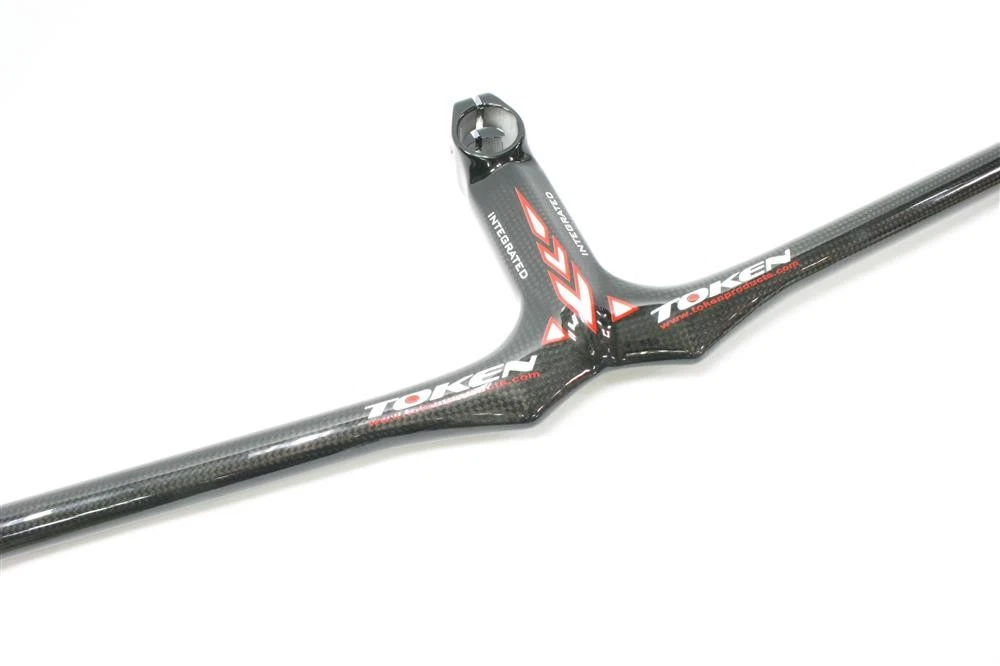 Cintre De Vélo De Route Token – 440mm, 31.8mm, Blanc, Aluminium, Neuf