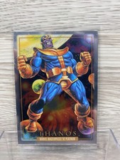 2024 Skybox Marvel Masterpieces '92 Platinum #83 THANOS Base Card