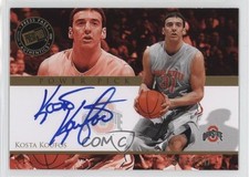 2008 Press Pass Power Pick Auto 160/250 Kosta Koufos #PP-KK Auto 2d0