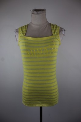ARMANI EXCHANGE ÄRMELLOSES SHIRT UNTERHEMD DAMEN GR S WOMAN CASUAL VINTAGE T-SHIRT