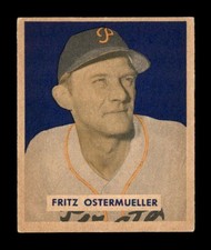 1949 Bowman #227 Fritz Ostermueller   EX X3605756