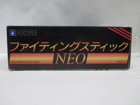 NeoGeo AES -- Fighting Stick NEO - Controller -- Box. JAPAN Game. HORI. 14232