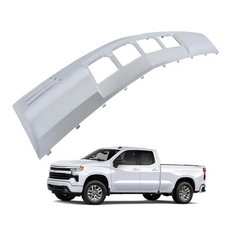 Chrome Front Bumper Lower Valance Skid Plate Plastic Replacement for Silverado