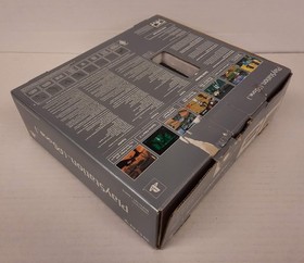 Empty Console Box for Sony PlayStation PSone SCPH-101 Silver Box with Inserts