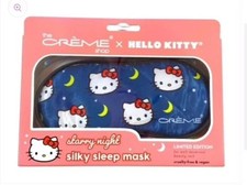 cr me shop hello kitty starry night silky sleep mask limited edition