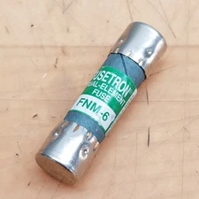 Bussmann Fustron FNM-6 Fuse Time Delay 6 Amp, 250 Volt - USED