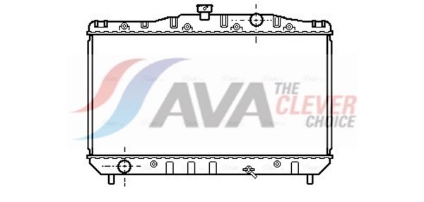 AVA Clever Choice MotorküHler WasserküHler ** Clever FIT ** TO2044 FüR Corolla 4-image