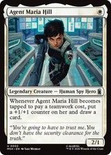 Foil - Agent Maria Hill - 2 - Marvel Super Heroes - NM