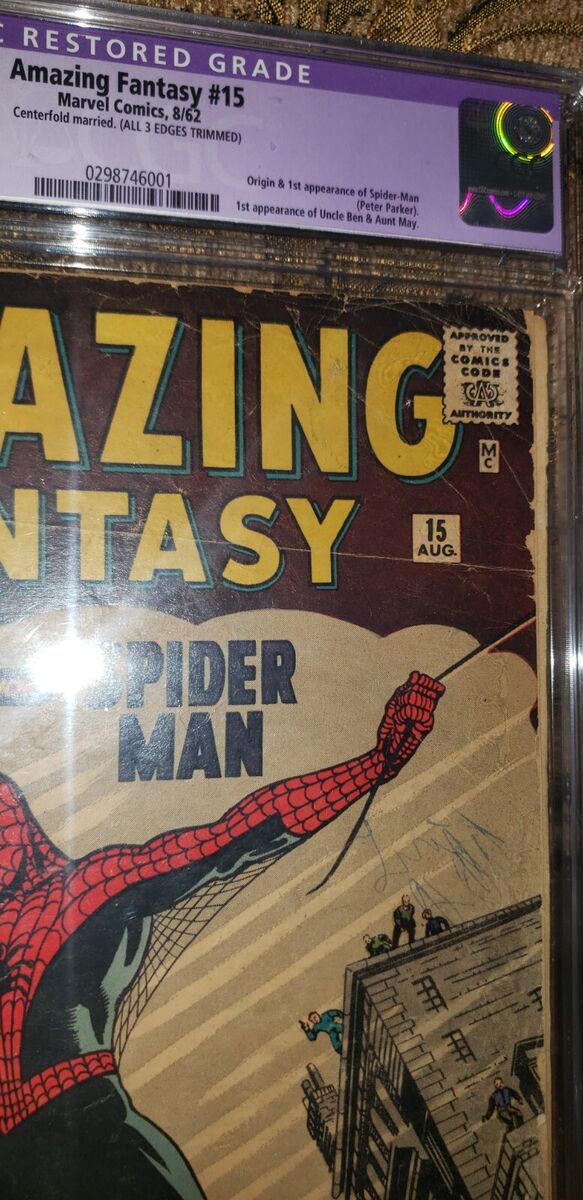 ComicConnect - AMAZING FANTASY #15 - CGC G-: 1.8