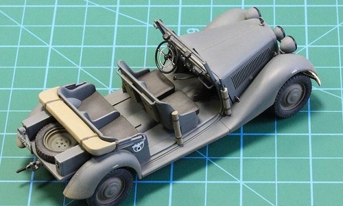 Polizei-Kuebelsitzwagen ab 1937, German military car, WWII 1/35 MasterBox 35101 - Picture 5 of 12