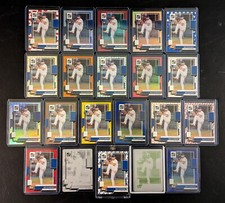 Max Scherzer 2022 Panini Donruss 21-Card Rainbow Lot w/1/1 & (2) Printing Plates