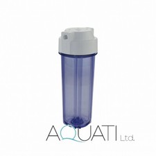 Aquati Clear water filter housing pod 10" standard double o-rings
