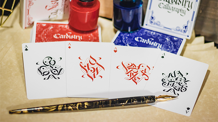 トランプ Cardistry x Calligraphy Cardistry x Calligraphy Golden Foil Limited Edition Playing