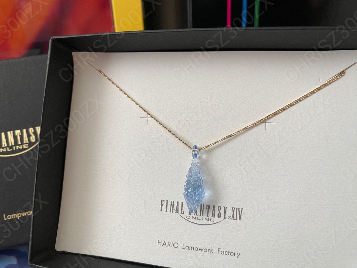 ファイナルファンタジーXIV×HARIO ピアス　と　ネックレス　セット 受注期間4／16～5／15】【9月上旬以降届け】再販 FF