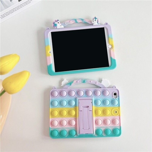 For Samsung Galaxy Tab A9 Plus X110 X210 Cartoon Kids Stand Silicone Case Cover - Picture 119 of 126
