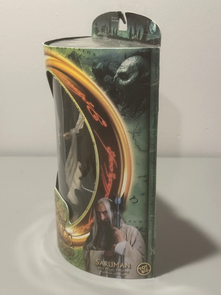 LOTR: Fellowship of the Ring Toy Biz Экшн-фигурки: Саруман - Нераспечатанные! - Изображение 2 из 4