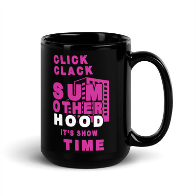 Sumotherhood Film Kaffeebecher Click Clack It's Show Time 11 Unzen 15 Unzen Kaffeebecher