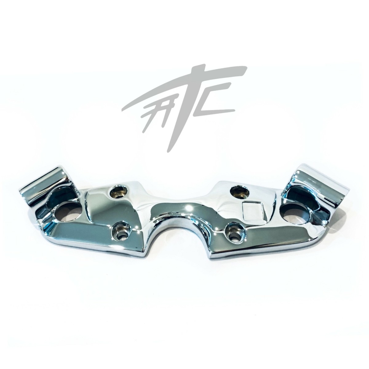 HAYABUSA CHROME OEM TOP TRIPLE TREE HANDLE HOLDER 2013 SUZUKI