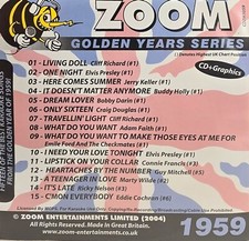 1959    GOLDEN YEARS ZOOM  KARAOKE  LOT VA