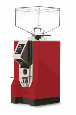 Eureka New Mignon SPECIALITA Espressomühle 55mm Scheiben * Rot Chrom 16CR