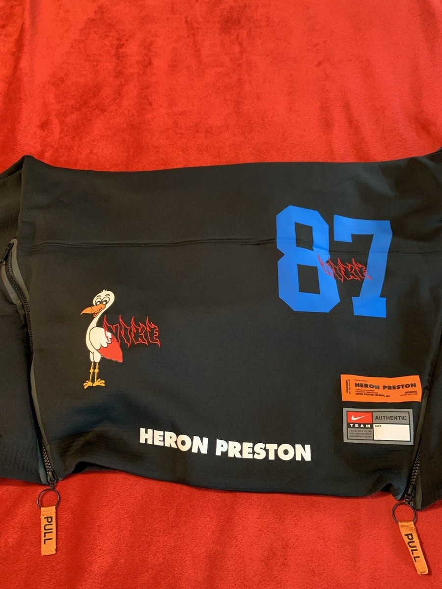 Nike Heron Preston SS Pullover Hoodie Jacket Black for Men Nike Heron Preston SS Pullover Hoodie Jacket Black for Men
