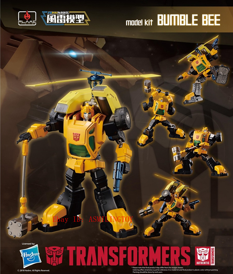Flame Bumble Bee Model Kit Transformers Action Figures | eBay
